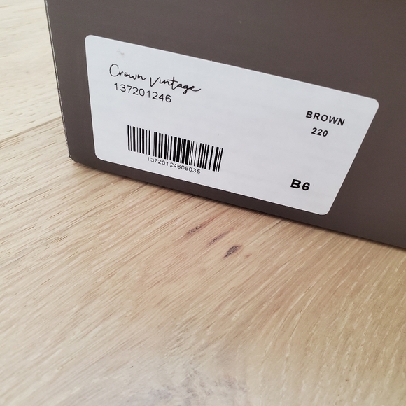 Crown Vintage Cushy Scruff Slippers size 6 - chestnut - Picture 7 of 7